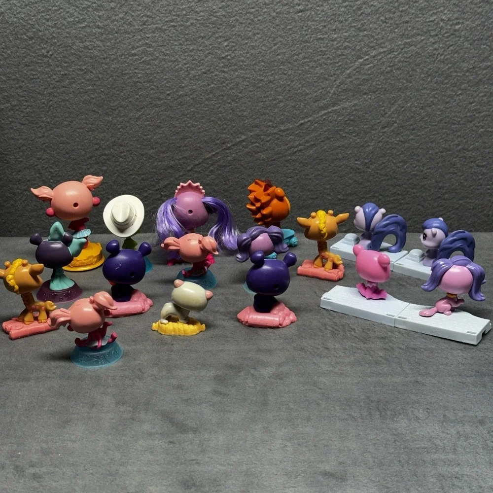 Mixed Lot Of 17 My Littlest Pet Shop McDonalds Happy Meal Figures LPS